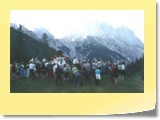 Almmesse auf der Bindalm am 1.8.12 