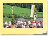Festgottesdienst zum 500j�hriges Pfarrjubil�um mit Kardinal Reinhard Marx am Fendtenfeld, 12.8.2012
