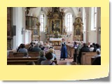 Kirchenführung St. Sebastian während der Musikalischen Dorfroas am 22.7.12 